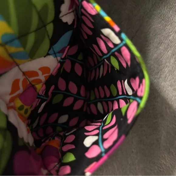 Vera Bradley Cassidy Shoulder Bag - Retired "Va Va Bloom" Pattern - Picture 6 of 7